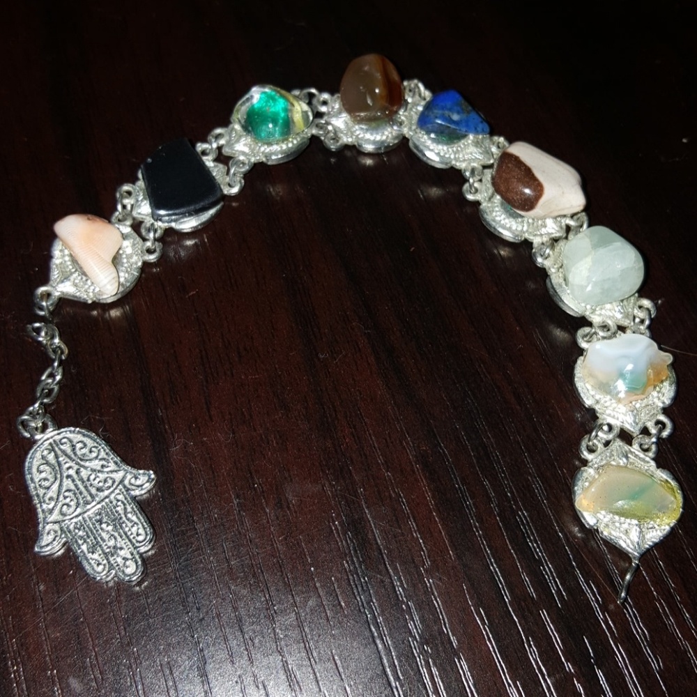 Moroccan Stone bracelet. Unique one of a kind.